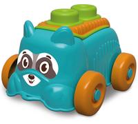 ChenQuanSarl-Bâtiments Pour Enfants Sensory Puppy Raccoon, Set De Briques Douces Clemmy Petite Enfance, Blocs Pour Enfants 6 Mois, Jeu Sensoriel Lavable, Fabriqué En Italie, 17488