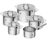 Chenquansarl-Batteriedecuisinetrueflow5picesacierinoxydablecouvercleavecfonctionverseuseadaptlachaleurinductionargent