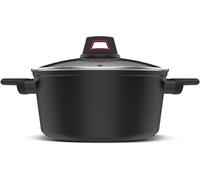 Chenquansarl-Bestmomentscazuela20casseroleenaluminiumforgdiamtrede20cmpoigneergonomiquetouslestypesdefeuxrevtementantiadhsifpasseaulavevaissellesanspfoanoir