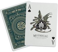 Chenquansarl-Bicycle Mythical Creatures Playing Cards ¿ Greek, Norse, Egyptian & East Asian Legends Premium Uspcc Deck With Custom Art