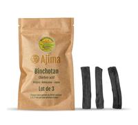 Chenquansarl-Binchotan Charbon Actif Eau - Baton De Charbon Bio Purificateur D'eau Naturel X3 - Chaque Baton Filtre Environ 1.5 L - Charbon De Chêne De Wakayama Vrai - Idéal Pour Filtrer L'eau En Car