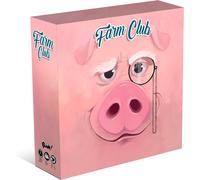 Chenquansarl-Blam! Farm Club ¿ Animaux De La Ferme - Jeu De Société Famille Enfant - Jeu De Plateau Enfant - 2 À 5 Joueurs - 20 Minutes - Dès 8 Ans, Rose