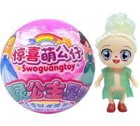 ChenQuanSarl-Blind Box - Assortiment Aléatoire - Jeux De Balle Comprenant 9 Mini-Poupées À Collectionner Et Des Surpr s - Parfait Pour Les Enfants De 4 Ans Et Plus