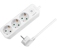 ChenQuanSarl-Bloc Multipr Avec Interrupteur Et Protection Ip20 - Longueur Du Câble = 1,5 M - Blanc Triple Blanc.