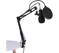 ChenQuanSarl-Bm800 Microphone À Condensateur Usb Microphone Podcast Micro Avec Bras Filtre Anti- Montage Antichoc Microphone Pour Enregistrement En Streaming Youtube Diffusion En Direct