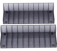 ChenQuanSarl-Boîte De Cartes De Jeu De Grande Capacité, Coupes Et Interfaces Préc s, 17 X 6 X 4 Cm Petit Et Léger, Stockez Plusieurs Cartes De Jeu, Support Pour Slim Pour Pro