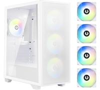 ChenQuanSarl-Boitier Pc Moyen Tour Flow (Blanc)