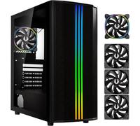 ChenQuanSarl-Boitier Pc Moyen Tour Saber Mesh (Noir)