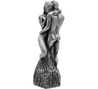 Chenquansarl-Bougie De Qualité Supérieure En Forme De Couple D'amoureux En Argent, Dimensions (L X L X H) Environ 5 X 5 X 25 Cm