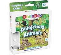 Chenquansarl-Brainbox Animaux Dangereux De Poche - Jeu De Cartes De Voyage Amusant Et Éducatif - À Partir De 6 Ans - 1 Joueur Ou Plus - 10 Minutes De Temps De Jeu