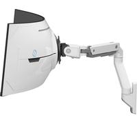 ChenQuanSarl-Bras Hx Hd Vhd Support Mural Mono-Écran, Pour Moniteurs Incurvés 1000R Jusqu'À 57 Pouces, 13-17Kg, Vesa ¿ Blanc (45-694-216)