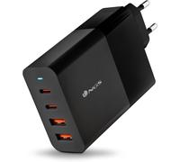 Chenquansarl-Bud 100w Cargador De Pared Con 2x Salidas Usb-C (Pd Y Pps) Y 2x Salidas Usb-A Qc 3.0 Negro