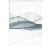 Chenquansarl-C - Un Carnet Broché Motifs Sapins/Montagne/Nature - A5 14,8x21 Cm 160 Pages Lignées Papier Blanc 90g - Papier Grain Fin - Collection La Vie En Vosges ¿ 2 Visuels, Livr. Aléatoire