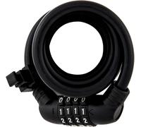 Chenquansarl-Cadenas À Câble Spirale Zen Master Verrouillage Avec Combinaison Réinitialisable Jusqu'à 10 000 Combinaisons Avec Support De Fixation Sécurité Fiable