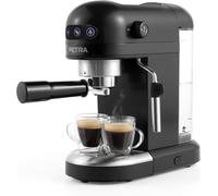ChenQuanSarl-Cafetière Expresso 1.4L 1,465W, Machine À Café Avec Mousseur À Lait, Pompe Italienne 15 Bars Pour Espresso/Cappuccino, Machine Café Barista Avec Buse Vapeur, Design Compact Et Élégant,