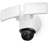 ChenQuanSarl-Camera Floodlight E340 Filaire, Rotation À 360° Et Inclinaison, Wi-Fi Double Bande, Caméra À Double Objectif, Compatible Avec La Homebase 3, Stockage Local, Aucuns Frais Mensuels