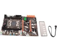 ChenQuanSarl-Carte Mère Ddr4, Carte Mère D'Ordinateur Lga 2011 3 Cpu imum 128G, Puce Audio 6 Canaux, Pour E5 V3/V4, Pour Série I7 58Xx/68Xx, Carte Réseau Sans Fil
