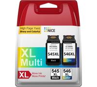 ChenQuanSarl-Cartouche 545-546, Pg-545Xl Cl-546Xl Compatible Avec Cartouche Canon 545 546 Pour Encre Canon 545 546, Pg 545 Cl546 Xl Pour Pixma Ts3350 Ts3300 Ts3355 Mg2550S Mg2555S Tr4550 Mg2950 Mx495