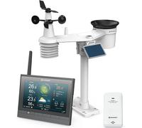 ChenQuanSarl-Centrale Météo Meteochamp Hd Led Wifi 7-En-1, Gris