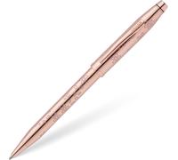 Chenquansarl-Century Ii Cherry Blossom Stylo À Bille, Avec Bâtonnets M, Couleur D'écriture Noir, Mécanisme Rotatif, Avec Boîte Cadeau De Qualité Supérieure, Verni Or Rose, Ferrures En Acier Inoxydabl