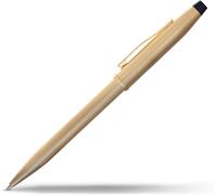 Chenquansarl-Century Ii Stylo À Bille Rechargeable Avec Boîte Cadeau De Qualité Supérieure Plaqué Or 23 Carats