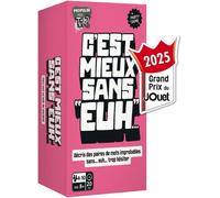 ChenQuanSarl-CEst Mieux Sans Euh ¿ Jeu De Société D ¿ Famille & Amis ¿ 4 À 10 Joueurs ¿ Rapide, Drôle Et Interactif ¿ Grand Prix Du Jouet 2025