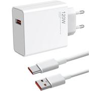 ChenQuanSarl-Chargeur 120W Rapide Usb Pour Xiaomi 14T 13T 12T 11T Pro 14 Ultra 13 Lite Poco X7 Pro 12S Ultra Note 14 13 12 5G Avec Cable Usb-C 1M Chargeur Turbo Transfert De Donn¿es