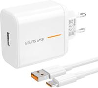 Chenquansarl-Chargeur Oppo 65w Supervooc Charge Pour Oppo Find X5 Pro X7 X7 Ultra X6 X6 Pro Find X3 Lite X2 Reno 11 10 8 7 6 A96 A94 A77 A76 A74 A54 Avec Cable Usb C 2m