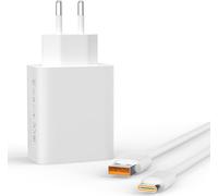 Chenquansarl-Chargeur Rapide Xiaomi 33w Pour 13, Note 13, 13pro, 12s, 12, 11s, Xiaomi 11, Lite 11i, Mi Pad 5, 6, Xiaomi Poco X5, Xiaomi Type C, Chargeur Rapide Avec 2m De Cable