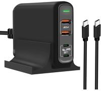 ChenQuanSarl-Chargeur Usb C 150W, Pps Rapide 4 Ports Pd Chargeur Adaptateur 100W 65W 45W Compatible Avec Iphone 13 Macbook Pro 13/14/16 Dell Lenovo Samsung Galaxy S22 Ultra Ipad Air Et Pc Portable.
