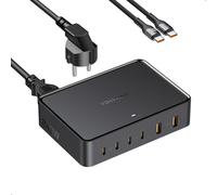 ChenQuanSarl-Chargeur Usb C 240W Pour Laptop Gan Iii Bloc Chargeur Rapide Noir, Alimentation 6 Portes Pour Tablette Portable Usb C Cellulari Pour Iphone 15 / Macbook Pro/Samsung S24/S23 / Pixel