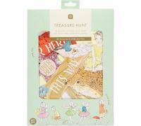Chenquansarl-Chasse Au Trésor Féerique Pour Les Enfants Trouvez Le Jeu De Fête Fées Des Bois Avec Affiche Et Guide Des Noms, Intérieur Ou Extérieur, Green, Moyen