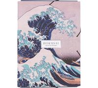 Chenquansarl-Chem Cartonnée A4 Vague De Kanagawa - Chem À Rabats Rigide - Pochette Cartonnée 24 X 34 Cm - Fournitures Scolaires, Fournitures De Bureau