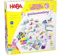 Chenquansarl-Collection De Jeux Licorne Scintillante - 9 Jeux De Dés, De Plateau Et De Cartes Variés - Avec Règles Simples - Fabriqué En Allemagne - Pour Enfants À Partir De 3 Ans - 2010879001