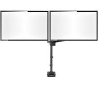 ChenQuanSarl-Com Bras Pour Double Moniteur, Support Réglable En Hauteur Pour 2 Écrans Vesa Jusqu'À 32"" (8Kg), Ressort Mécanique