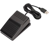 ChenQuanSarl-Commutateur Au Pied Usb, Commutateur Au Pied À Pédale Unique Avec Câble De 2 Mètres, Action De Contrôle De Jeu D'Ordinateur Personnalisée Pour Clavier, Souris, Ordinateur Portable