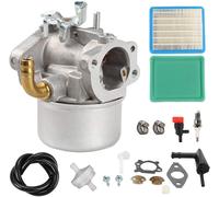ChenQuanSarl-Compatible Avec Le Carburateur 693865 Pour Briggs & Stratton 798653 698860 791077 790290 697354 698474 Carb Neuf, Avec Kit De Bougie D'Allumage De Filtre À Air 491588S 491588