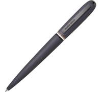 Chenquansarl-Contour Iconic Hsh3414d Stylo À Bille En Laiton Et Aluminium Noir Longueur 13,6 Cm Couleur De La Mine Bleu