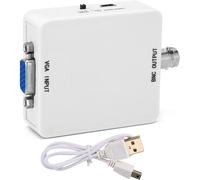 ChenQuanSarl-Convertisseur Vga Vers Bnc, 640 × 480 À 1920 × 1080 Hd Video Scan Converter Adaptateur Vidéo Pour Vidéoconférence Home Cinéma Salle De Conférence Tv Ordinateur
