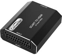 ChenQuanSarl-Convertisseur Vidéo Péritel Vers Hdmi, Adaptateur De Sortie Hdmi, Commutateur Hd 720P/1080P, Convertisseur Audio Vidéo Haut De Gamme Pour Télév ur Hd, Moniteur, Projecteur Stb, Vhs, Xbox