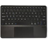 ChenQuanSarl-Coque Clavier Universel 9-11 Pouces [Azerty Français] Etui De Protection Housse En Similicuir Avec Clavier Bluetooth 3.0 Sans Fil Amovible Et Aimanté-Gris