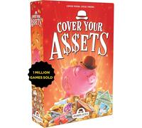 Chenquansarl-Cover Your Assets Card Game 2-6 Players Ages 8+ English