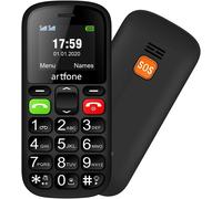 ChenQuanSarl-Cs181TlphonePortableSeniorDbloqu2GGsmClapetAvecGrandesTouchesBigVolumeBoutonSoscranDe18PoucesRadioFmHautParleurDeBoteTorcheBatterie1000MahBleu