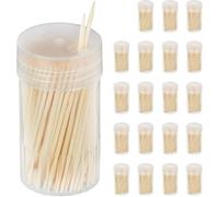 Chenquansarl-Cure-Dents En Bois Lot De 4000, Cure-Dents Fins, Pour Hygiène Dentaire, Apéritif & Bricolage, Piques Apéritifs