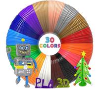 ChenQuanSarl-D Stylo Fils Filament, Filament Pla 1.75Mm Lot De 30 Couleurs Différentes, 197"" Chaque Couleur, Pour Imprimante 3D Et Stylo 3D