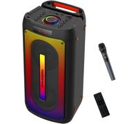 ChenQuanSarl-D30 - Enceinte Bluetooth Portable. Enceinte D'Extérieur Sans Fil. Stéréo Sans Fil. Lecteur De Son Puissant Avec Lumières Led Intégrées. Micro-Sd, Usb.