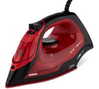 ChenQuanSarl-Db 3752 Fer À Vapeur Automatique, Contrôle De La Vapeur En 3 Étapes (0-1-2), 7 Fonctions, Réservoir D'Eau Transparent, Env. 250 Ml, Rouge, 263941