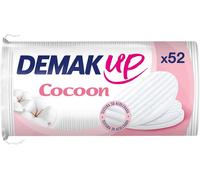 Chenquansarl-Demak'up Cocoon Ovales Cotons À Démaquiller - Vi Et Yeux - 100% Fibres De Coton Naturelles - 4x52 Cotons