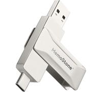ChenQuanSarl-Disque Ssd Externe 256Go, Jusqu'À 550 Mo/S, Clé Usb 2 En 1 Usb C Et Usb A, Disque Dur Solide Portable Compatible Avec Iphone 15/Ps4/Ps5/Téléphone Android/Windows/Mac