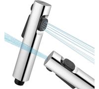 ChenQuanSarl-Douchette De Bidet Pour Wc - Tête De Pulvérisation Réglable En Abs, Adaptateur G1/2"", 2 Fonctions D'Eau, Jet Puissant Intégré Pour Animaux/Nettoyage Couches/Salle De Bain/Toilettes - Chr